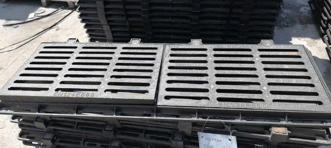 顺德球墨铸铁连体双篦展示